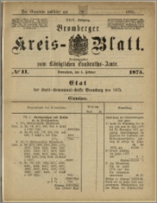 Bromberger Kreis-Blatt, 1875, nr 11