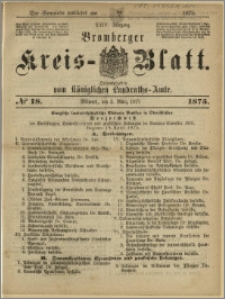 Bromberger Kreis-Blatt, 1875, nr 18