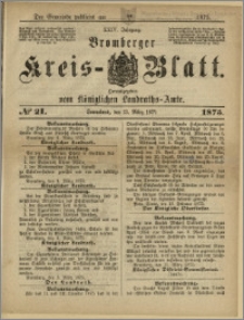 Bromberger Kreis-Blatt, 1875, nr 21