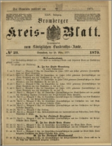 Bromberger Kreis-Blatt, 1875, nr 23
