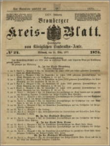 Bromberger Kreis-Blatt, 1875, nr 24