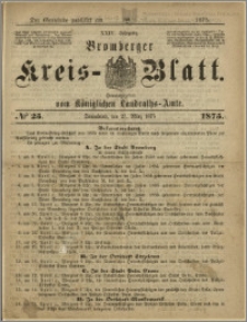Bromberger Kreis-Blatt, 1875, nr 25