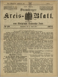 Bromberger Kreis-Blatt, 1875, nr 29