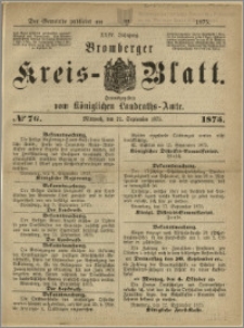 Bromberger Kreis-Blatt, 1875, nr 76