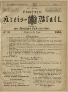 Bromberger Kreis-Blatt, 1875, nr 82