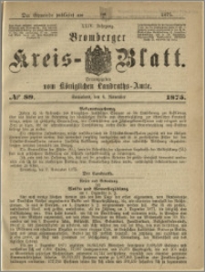 Bromberger Kreis-Blatt, 1875, nr 89