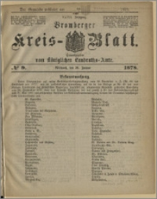 Bromberger Kreis-Blatt, 1878, nr 9