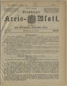 Bromberger Kreis-Blatt, 1878, nr 17
