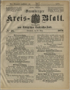 Bromberger Kreis-Blatt, 1878, nr 26