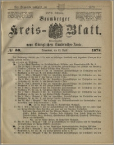 Bromberger Kreis-Blatt, 1878, nr 30