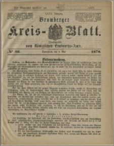 Bromberger Kreis-Blatt, 1878, nr 33
