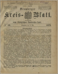 Bromberger Kreis-Blatt, 1878, nr 40