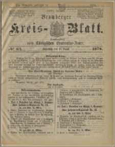 Bromberger Kreis-Blatt, 1878, nr 64