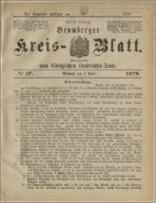 Bromberger Kreis-Blatt, 1879, nr 27