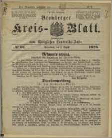 Bromberger Kreis-Blatt, 1879, nr 62