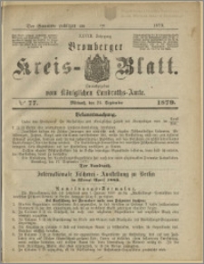 Bromberger Kreis-Blatt, 1879, nr 77