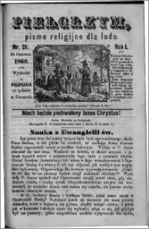 Pielgrzym, pismo religijne dla ludu 1869 rok I nr 26
