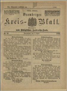 Bromberger Kreis-Blatt, 1880, nr 27