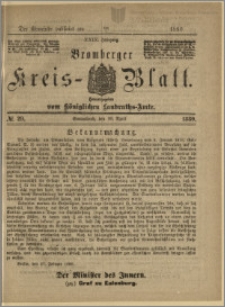 Bromberger Kreis-Blatt, 1880, nr 29