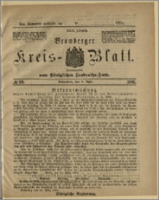 Bromberger Kreis-Blatt, 1881, nr 29