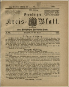 Bromberger Kreis-Blatt, 1881, nr 69