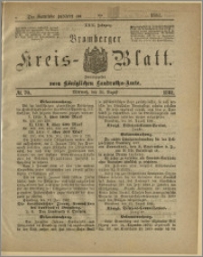 Bromberger Kreis-Blatt, 1881, nr 70