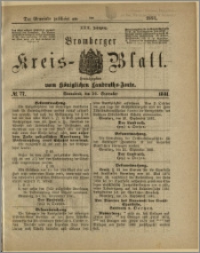 Bromberger Kreis-Blatt, 1881, nr 77