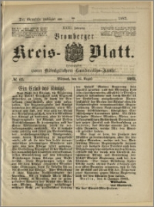 Bromberger Kreis-Blatt, 1882, nr 65