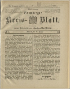 Bromberger Kreis-Blatt, 1883, nr 7