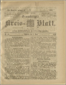 Bromberger Kreis-Blatt, 1883, nr 29