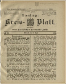 Bromberger Kreis-Blatt, 1883, nr 33