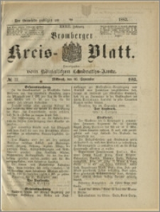 Bromberger Kreis-Blatt, 1883, nr 77
