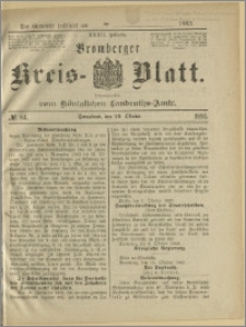 Bromberger Kreis-Blatt, 1883, nr 84