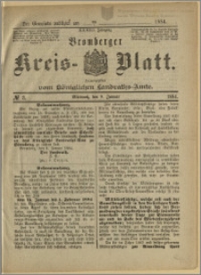 Bromberger Kreis-Blatt, 1884, nr 3