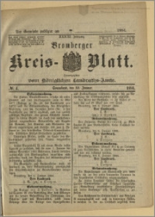 Bromberger Kreis-Blatt, 1884, nr 4