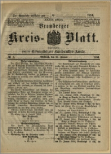 Bromberger Kreis-Blatt, 1884, nr 5