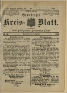 Bromberger Kreis-Blatt, 1884, nr 12