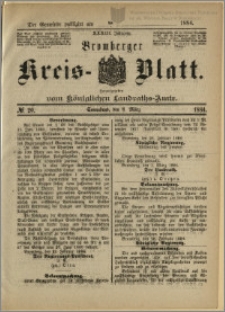 Bromberger Kreis-Blatt, 1884, nr 20