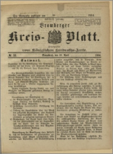 Bromberger Kreis-Blatt, 1884, nr 32