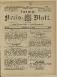 Bromberger Kreis-Blatt, 1884, nr 35