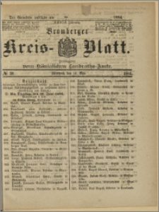 Bromberger Kreis-Blatt, 1884, nr 39