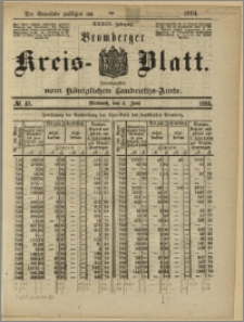 Bromberger Kreis-Blatt, 1884, nr 45
