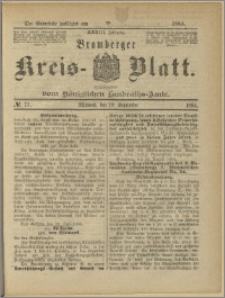 Bromberger Kreis-Blatt, 1884, nr 73