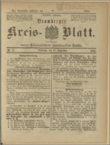 Bromberger Kreis-Blatt, 1884, nr 75