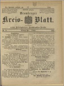 Bromberger Kreis-Blatt, 1884, nr 79