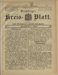 Bromberger Kreis-Blatt, 1885, nr 5