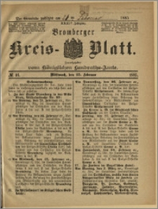 Bromberger Kreis-Blatt, 1885, nr 16