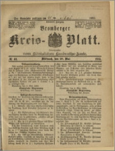 Bromberger Kreis-Blatt, 1885, nr 40