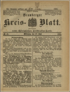 Bromberger Kreis-Blatt, 1885, nr 48