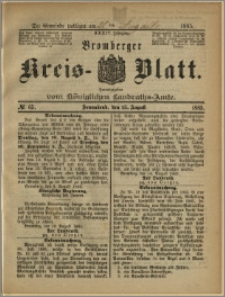 Bromberger Kreis-Blatt, 1885, nr 65